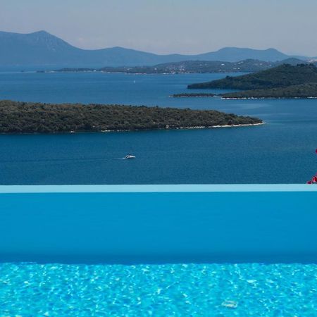 Villa Pasithea - Breathtaking Seaviews, Infinity Pool, Privacy, Close To The Beach Nydri  Eksteriør billede