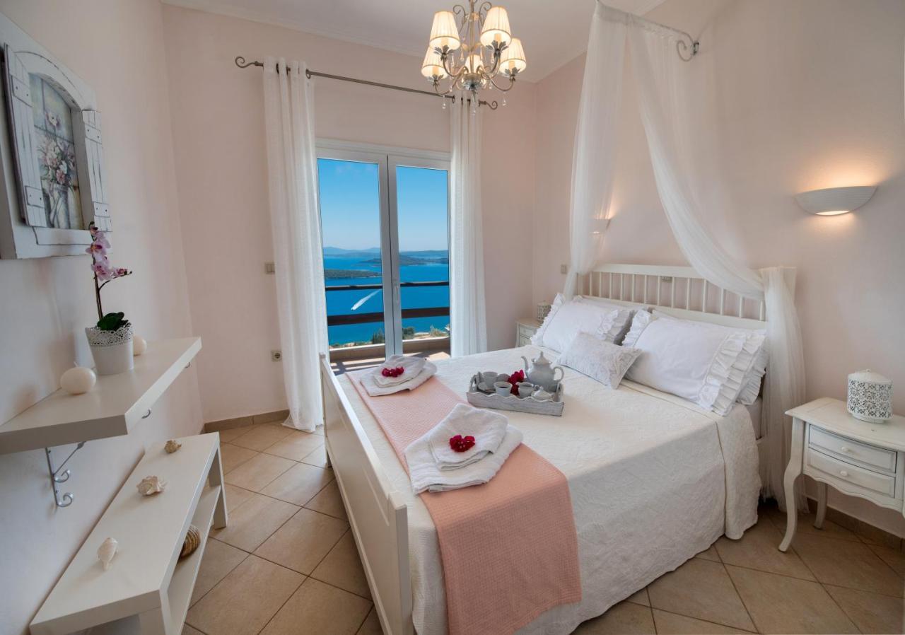 Villa Pasithea - Breathtaking Seaviews, Infinity Pool, Privacy, Close To The Beach Nydri  Eksteriør billede